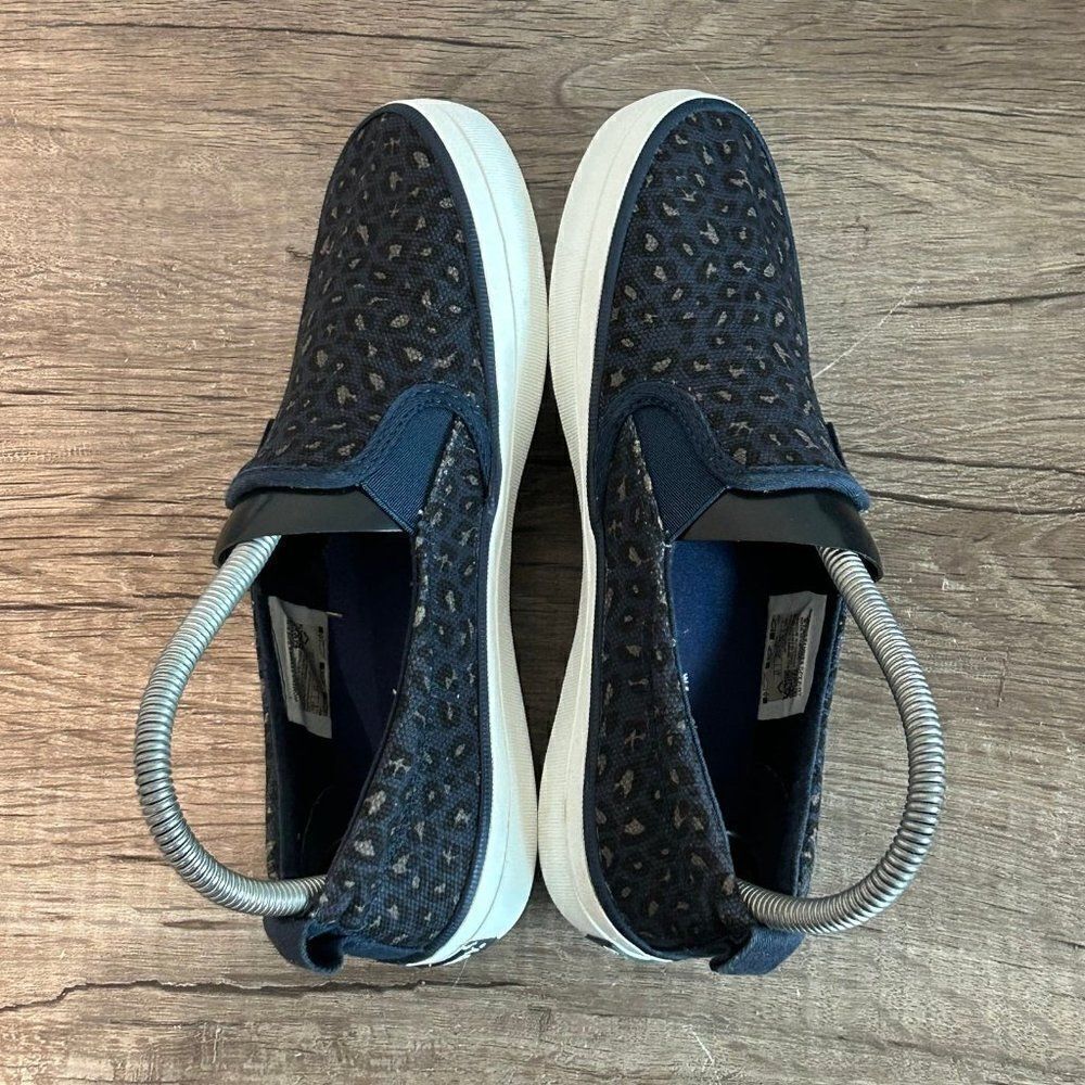 Sperry Crescent Twin Core Women’s Slip-On Shoes Size 6 Blue Animal Print - Picture 5 of 8